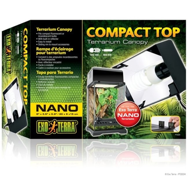 Exo Terra Nano Terrarium Canopy 8"