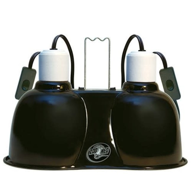 Zoo Med Combo Deep Dome Lamp Fixture - Mini