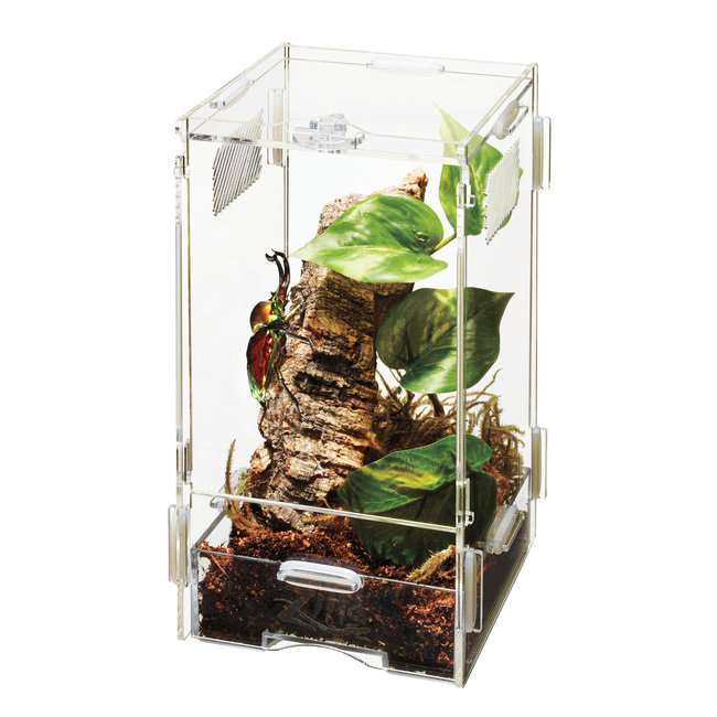 Zilla Micro Habitat Arboreal Small 4"x4"x8"
