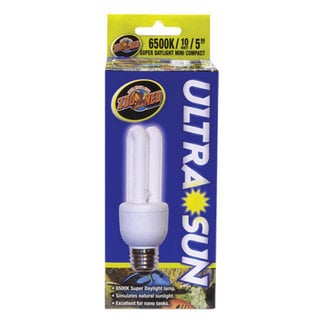 Zoo Med Zoo Med Ultra Sun Mini Compact Fluorescent Lamp 6500K 5in 10W
