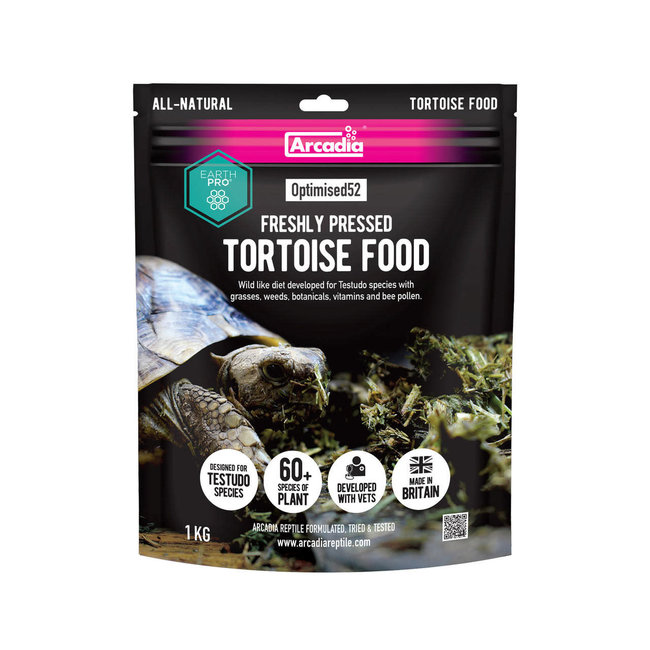 Arcadia Reptile EarthPro Optimised52 Tortoise Food