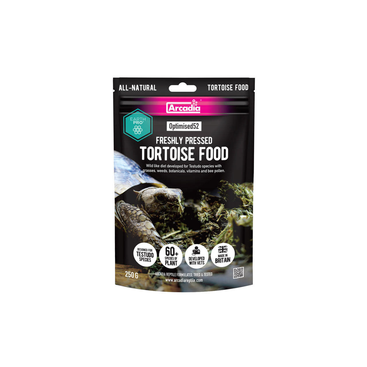Arcadia Reptile EarthPro Optimised52 Tortoise Food Roonami