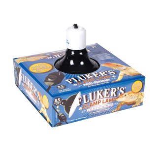 Flukers Clamp Lamp with Dimmer - 150 Watt 8.5" Flukers Clamp Lamp with Dimmer - 150 Watt 8.5"