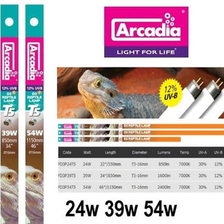 Arcadia Arcadia 39w T5 D3+ 12% UVB 34" Replacement Lamp