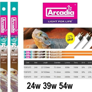Arcadia Arcadia T5 HO Dragon Lamp 12% UVB 39w 34" Replacement