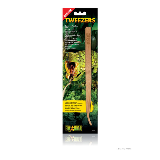 Exo Terra Bamboo Feeding Tweezers, Small 11"