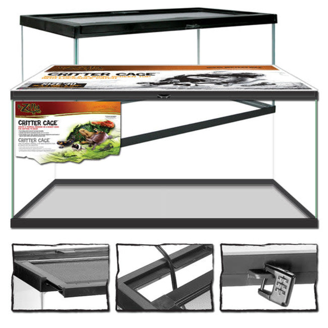 Zilla Critter Cage 40 Gal Breeder Terrarium