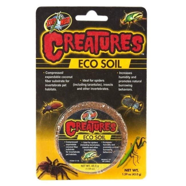 Zoo Med Zoo Med Creature Eco Soil (Coconut Fibre Puck) 45g