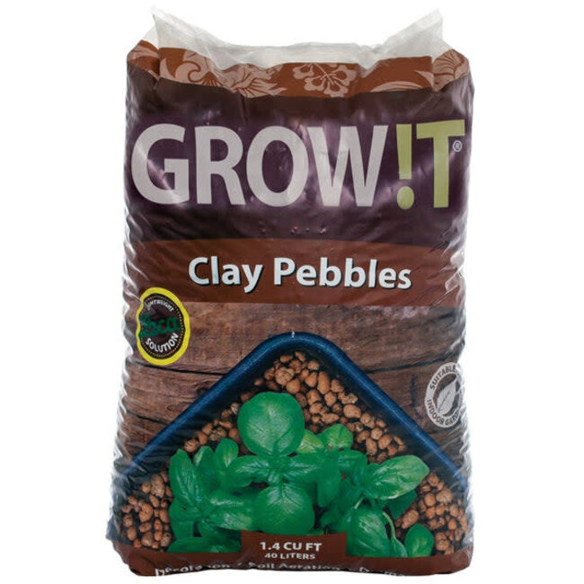 GROW!T Expanded Clay Pebbles 40L