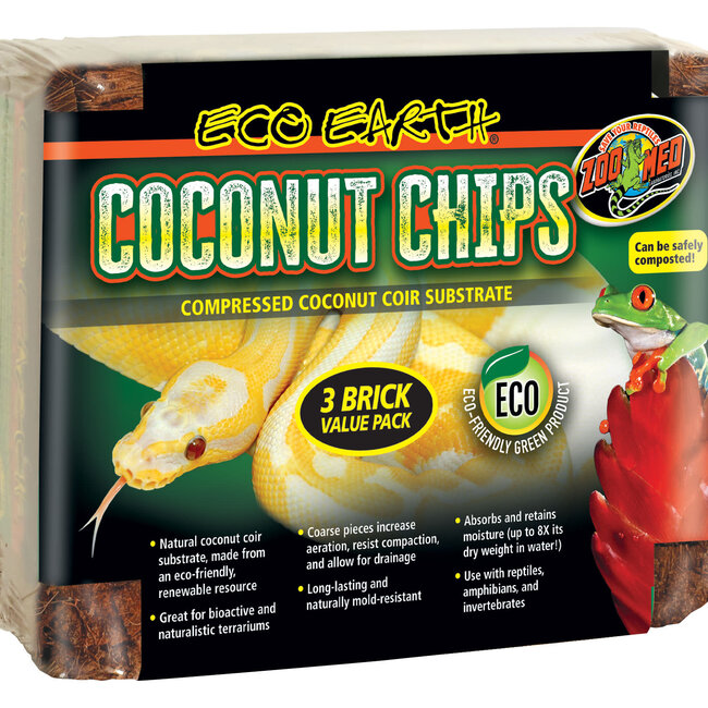 Zoo Med Eco Earth Coconut Chip Substrate