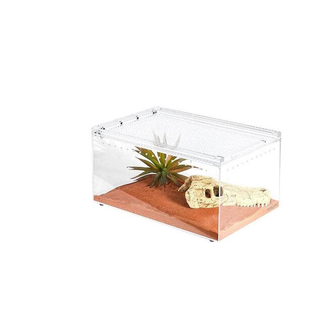 Repti Zoo Repti Zoo Magnetic Acrylic Enclosure 12''x8''x6''