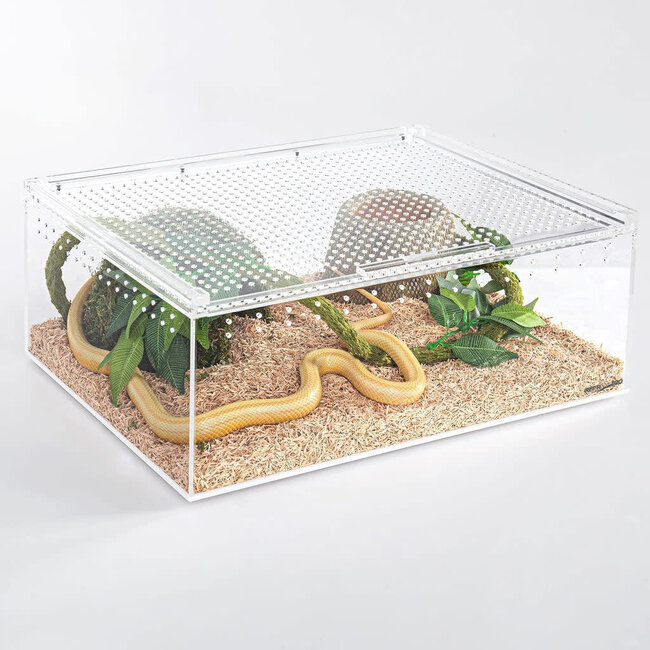 Repti Zoo Magnetic Acrylic Enclosure 16''x12''x6''