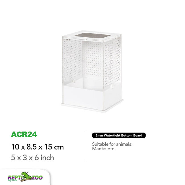 Repti Zoo Acrylic Enclosure ACR Series (Mantis Feeder)
