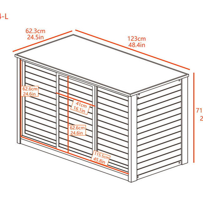 New Age Pets ECOFLEX Versa Stand 48" Grey