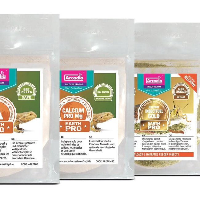 Arcadia EarthPro Supplement & Gutloader Starter Kit