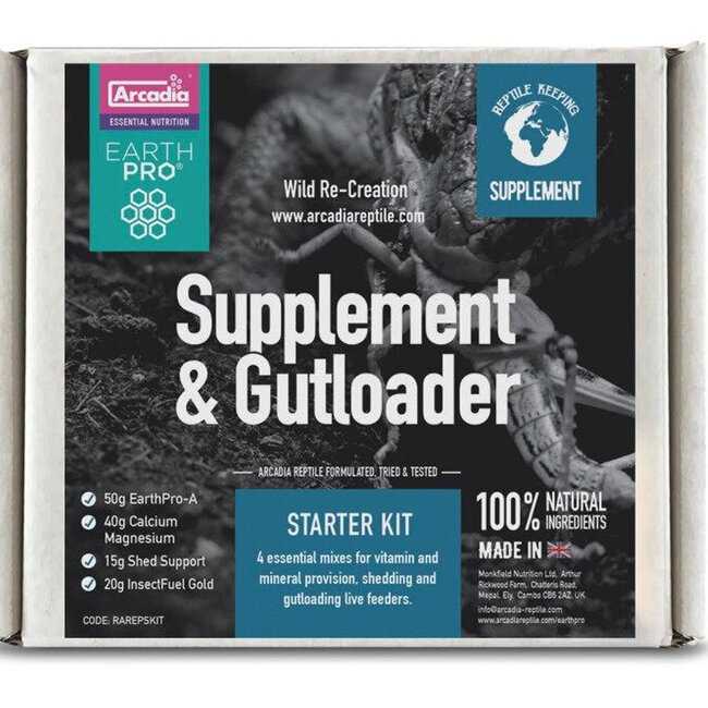Arcadia EarthPro Supplement & Gutloader Starter Kit