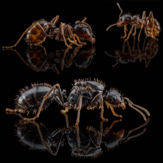 "Black" Canary Islands Harvester Ants Messor minor minor kit