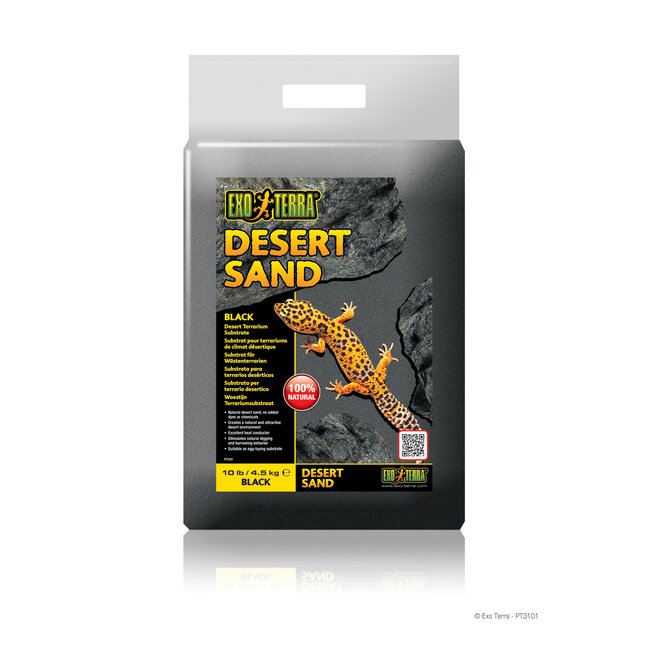 Exo Terra Desert Sand - Black - 10 lb