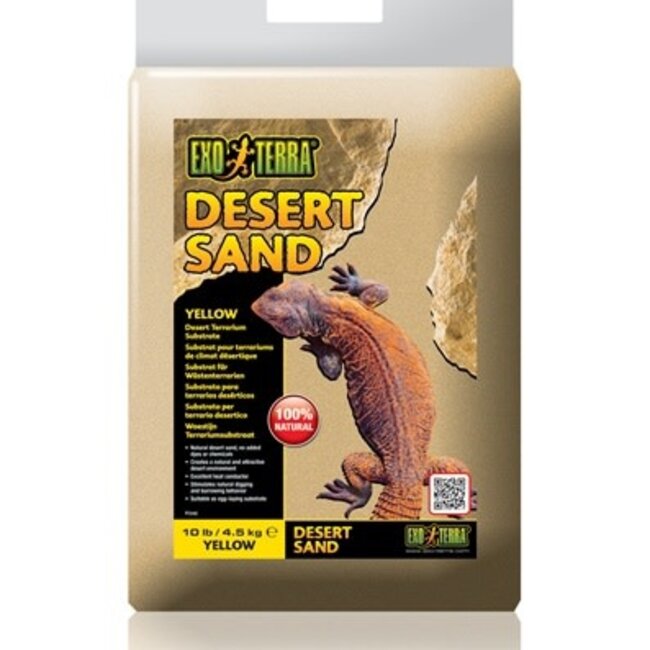 Exo Terra Desert Sand - Yellow - 10 lb (4.5 kg)