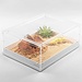 ReptiZoo Knock-Down Acrylic Enclosure 16" x 12" x 6"