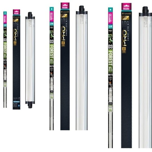 LumenIZE Pro T5 UVB Kit, D3 Forest, 6% UV-B, 39 Watt