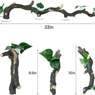 ReptiZoo 3-Piece Connectable Branches - 23" ReptiZoo 3-Piece Connectable Branches - 23"