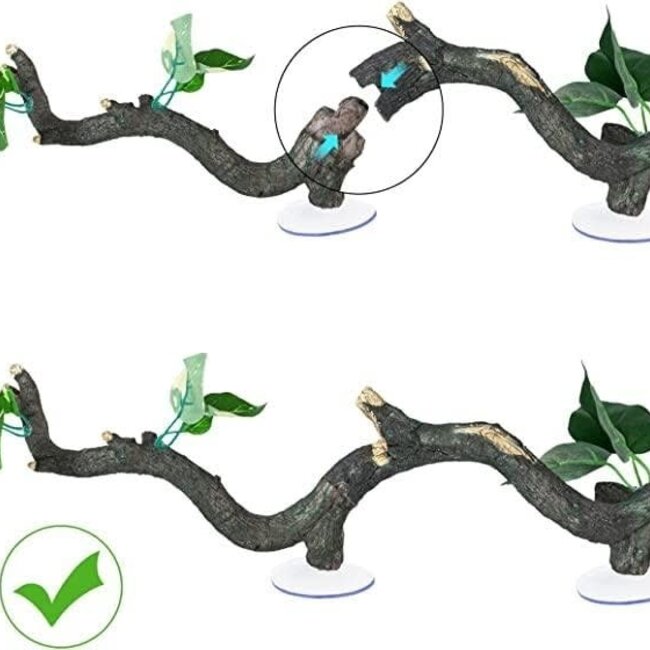 Repti Zoo ReptiZoo 3-Piece Connectable Branches - 23"