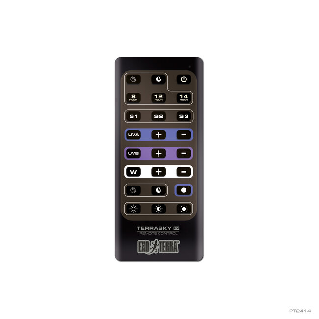 Exo Terra TerraSkyUV - UVB LED Terrarium Light with Remote Control 10W