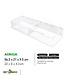 REPTIZOO 2 Compart Acrylic Show Case