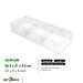 REPTIZOO 3 Compart Acrylic Show Case