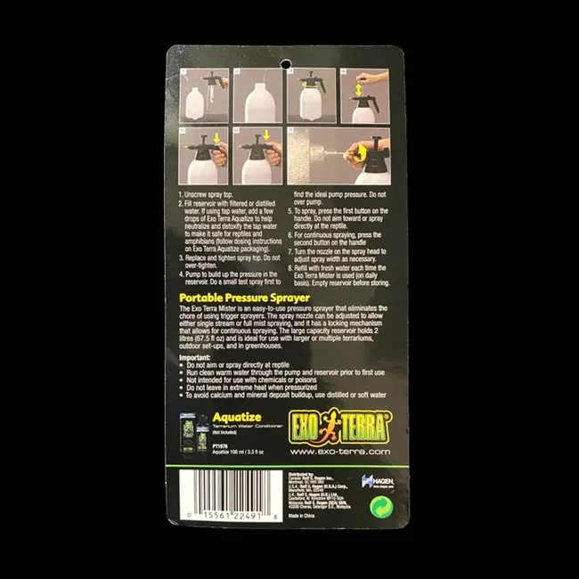 Exo Terra Exo Terra Mister Portable Pressure Sprayer