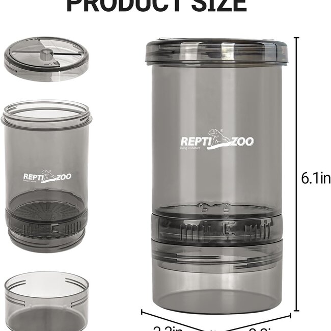 ReptiZoo Reptile Cricket & Powder Mixer