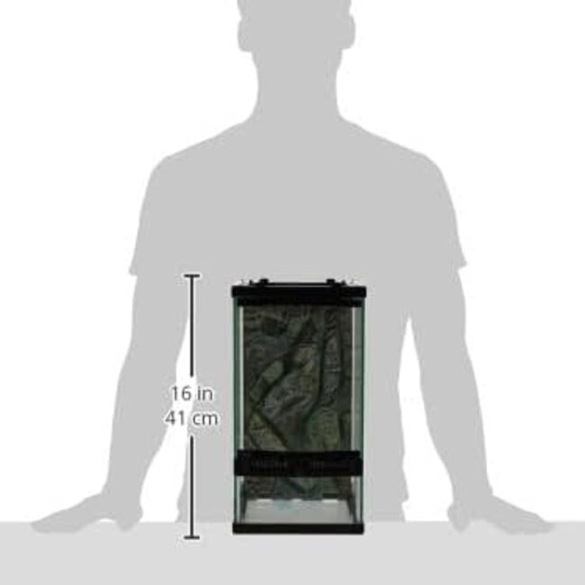 Zilla Front Opening Terrarium, 8x10x15"