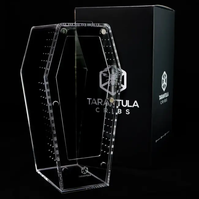 Tarantula Cribs Coffin Crib Large 7x7x14" Tarantula Cribs