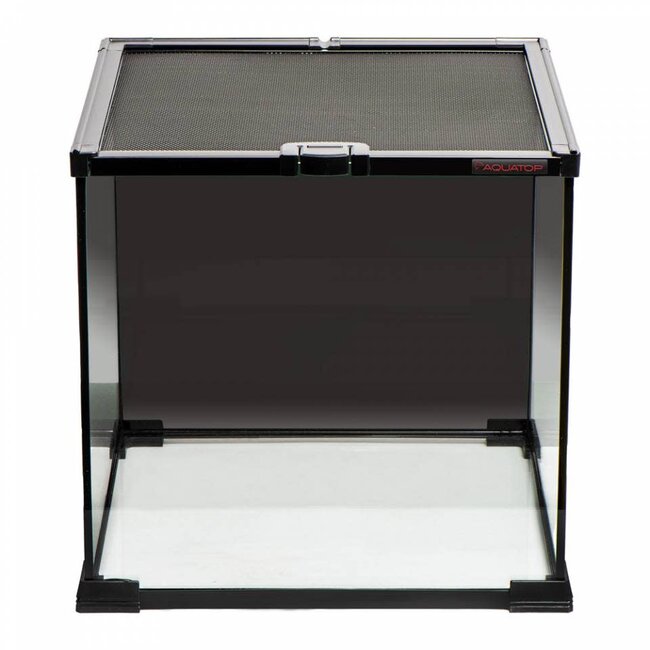Aquatop Terrarium 7.1-Gal Cube with Mesh Top 11.8 x 11.8 x 11.8 inch