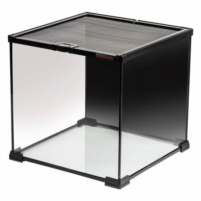 Aquatop Terrarium 7.1-Gal Cube with Mesh Top 11.8 x 11.8 x 11.8 inch