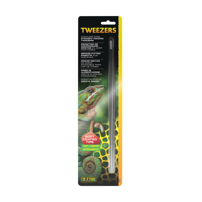 Exo Terra Straight Feeding Tweezers 12 in