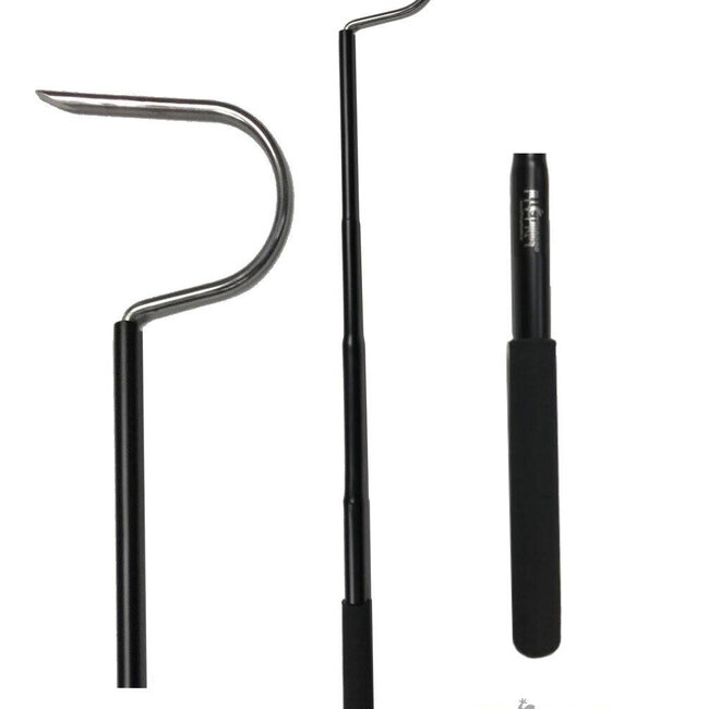 All Things Reptile ATR Black Hook 38″ w/ Comfort Grip