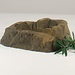 Universal Rocks Universal Rocks Water Bowl 14" x 10 x 4.5"