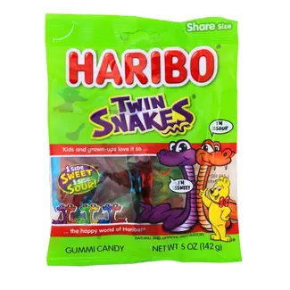 Haribo Twin Snakes Sweet & Sour Gummy Candy