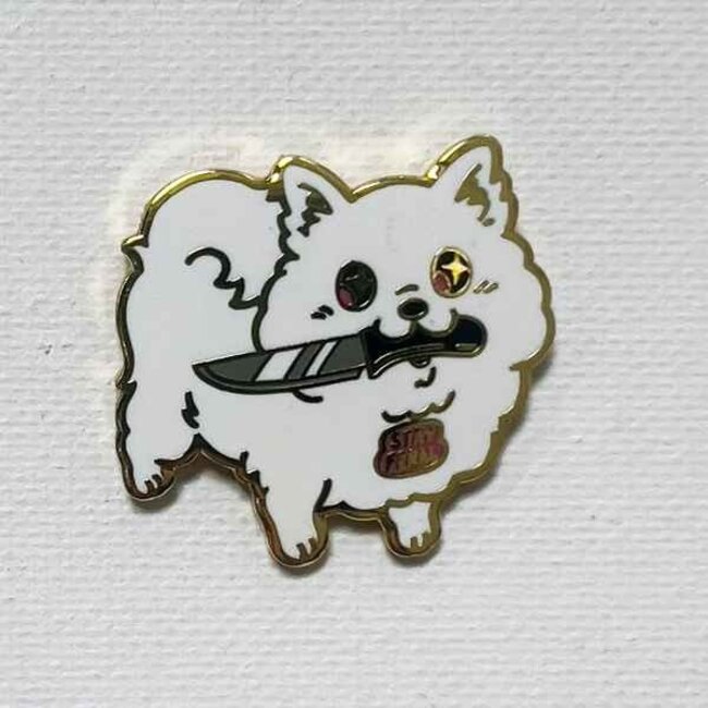 Strike Gently Co Stay Feral Pin