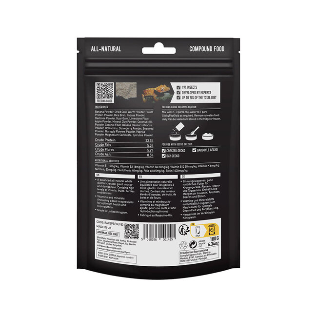Arcadia EarthPro SFG Ultimate Breeder Gecko Food