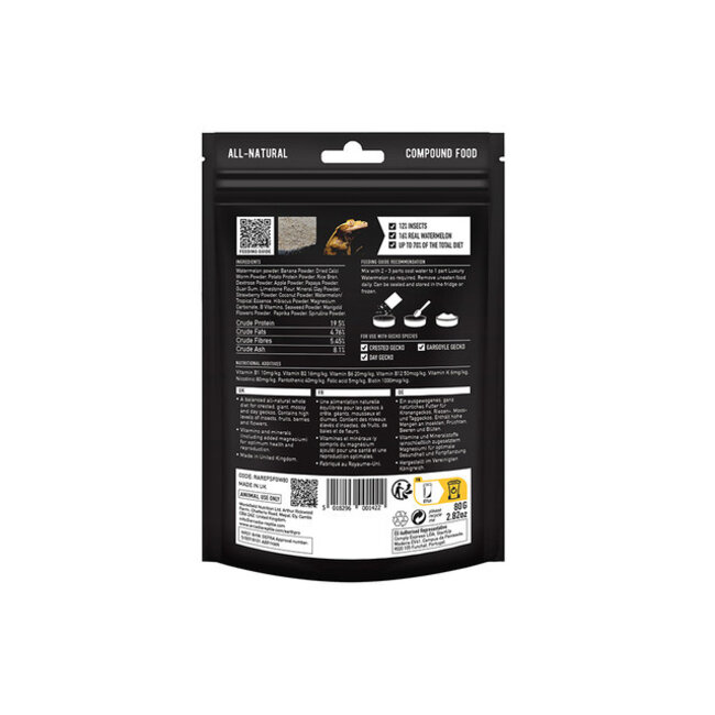 Arcadia Arcadia EarthPro SFG Luxury Watermelon Gecko Food