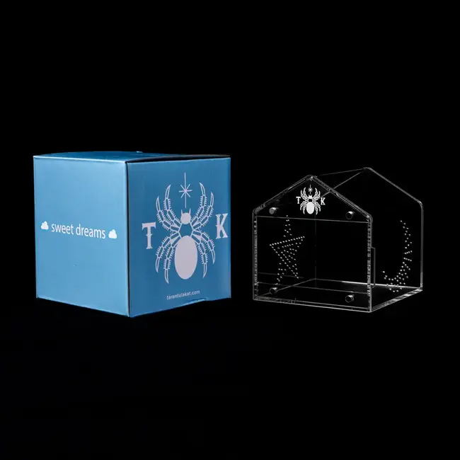 Tarantula Cribs Sweet Dreams Canopy Mini 4"x4"x4" Tarantula Cribs Kat Edition