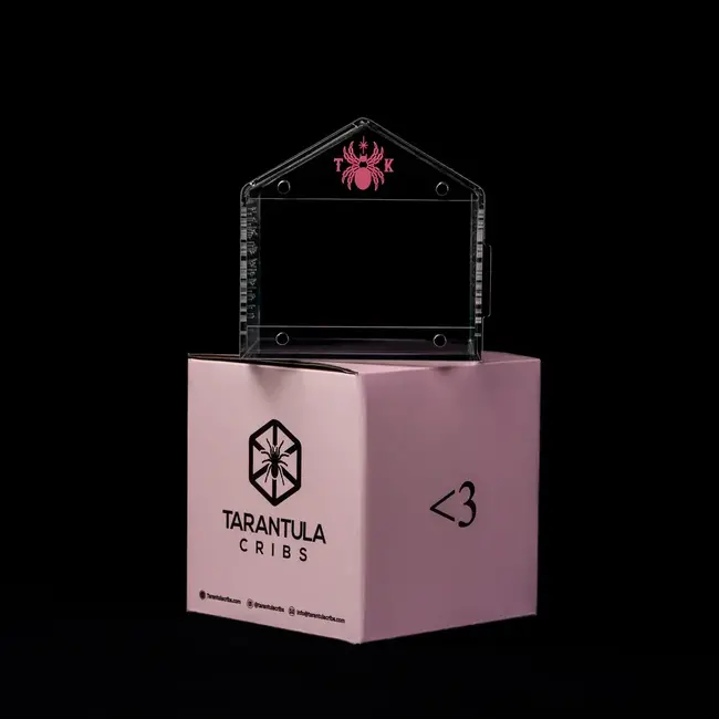 Tarantula Cribs ♡ Canopy Mini 4"x4"x4" Tarantula Cribs Kat Edition