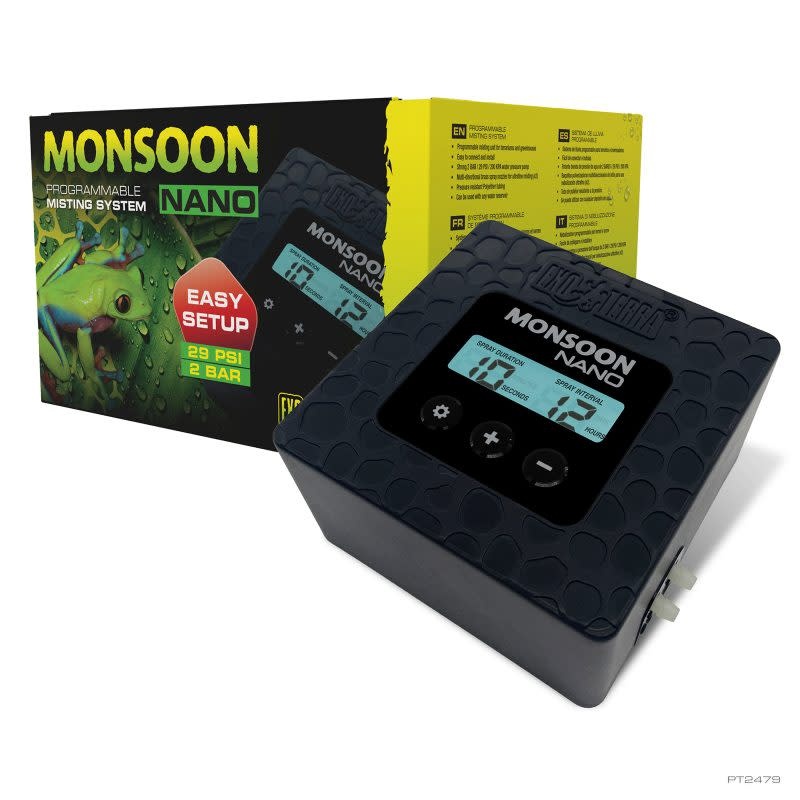 Exo Terra Monsoon Nano Programmable Misting System - Roonami