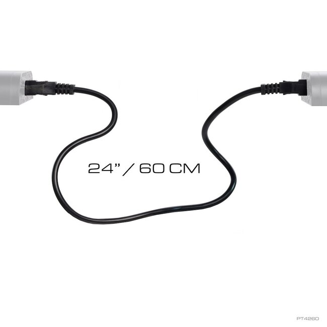 Exo Terra T5 Fixture Connecting Cable 6.5ft/60cm