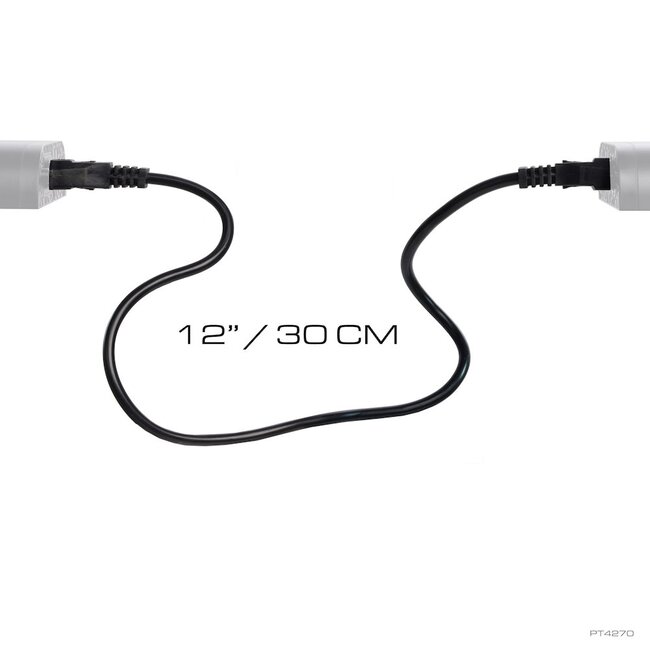 Exo Terra T5 Fixture Connecting Cable 12"/30cm