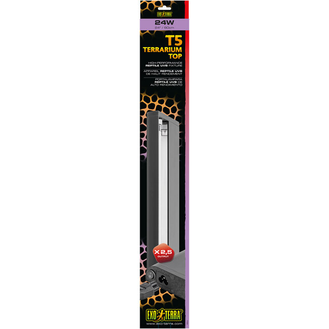 Exo Terra T5HO UVB Fixture (sizes)