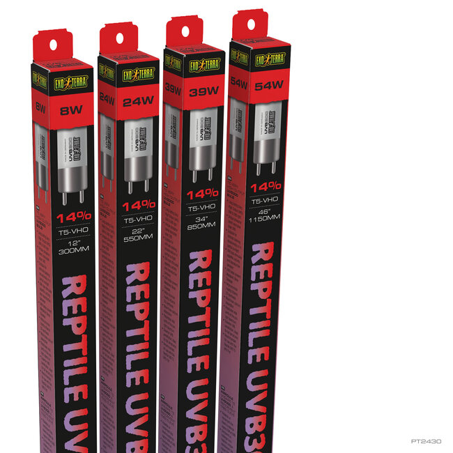 Exo Terra Reptile UVB300 14% T5VHO (sizes)